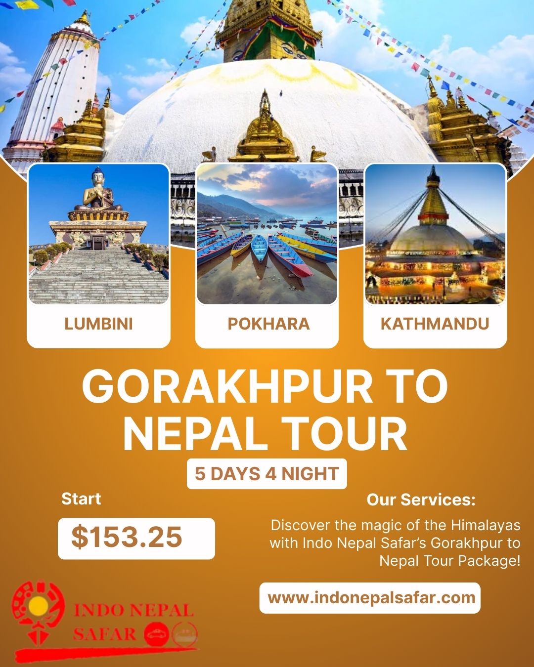 Explore the Best Gorakhpur to Nepal Tour Package