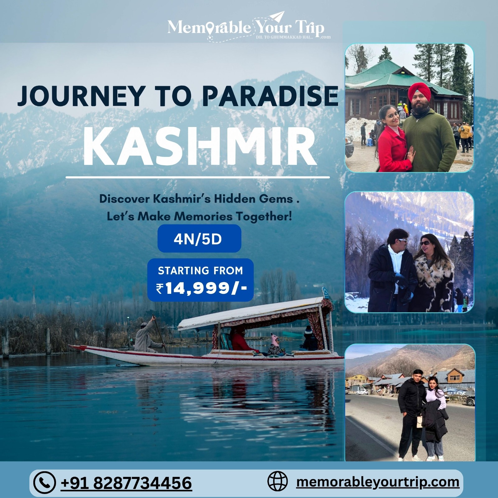 Best Honeymoon Tour Package from Faridabad – Honeymoon