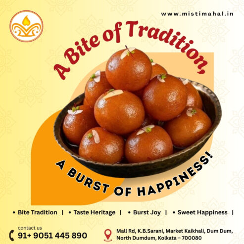 Handcrafted Bengali Sweets For Celebrations
