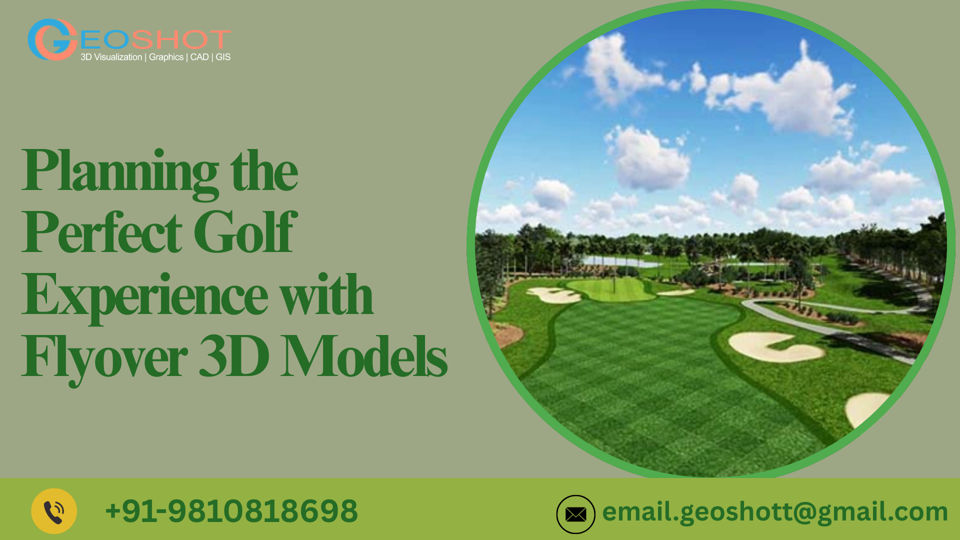 Planning the Perfect Golf Experience with Flyover 3D M