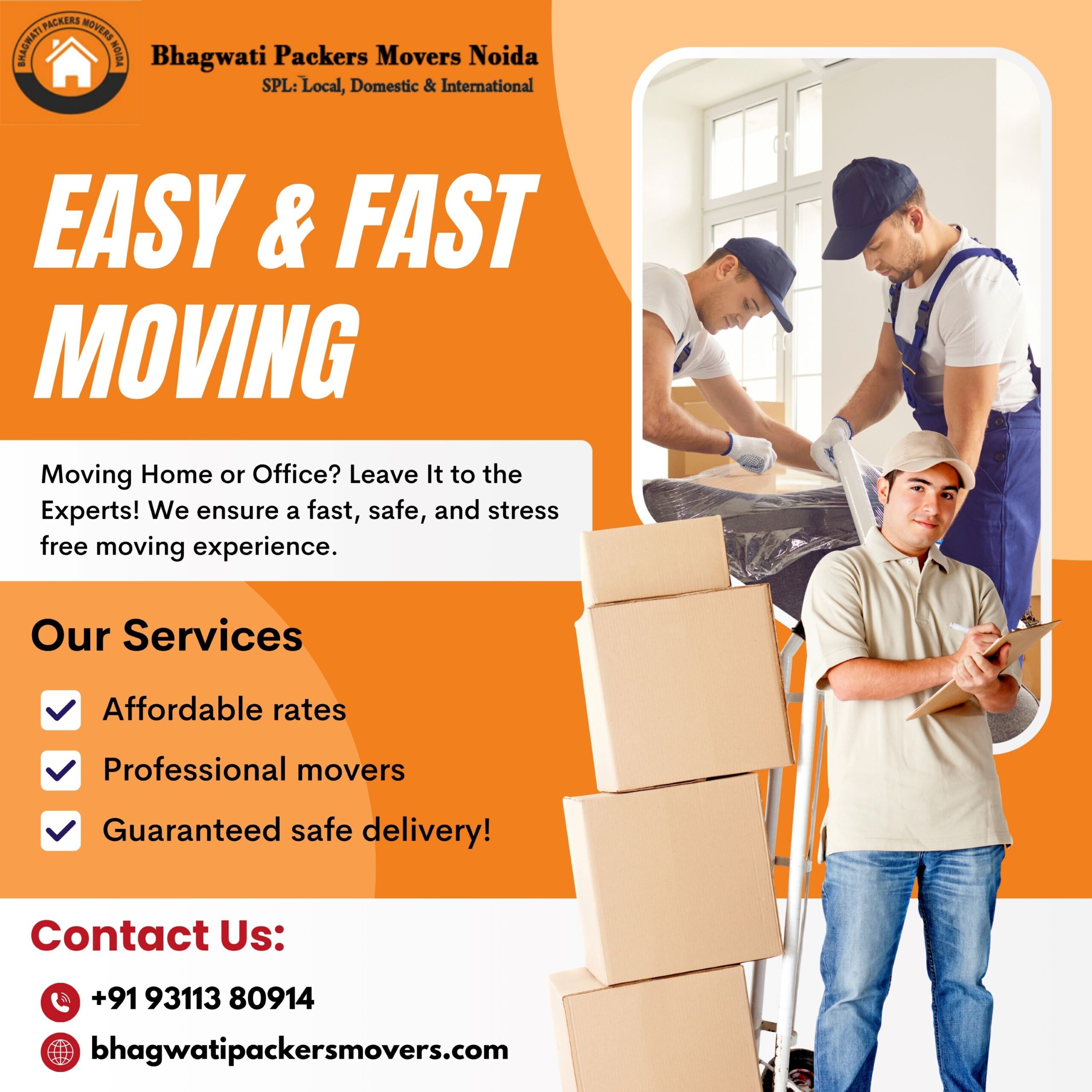 Packers Movers in Ghaziabad for Stress-Free Shifting