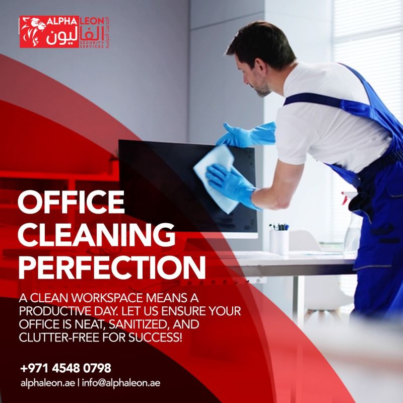 Alpha Leon Security and Cleaning services At UAE