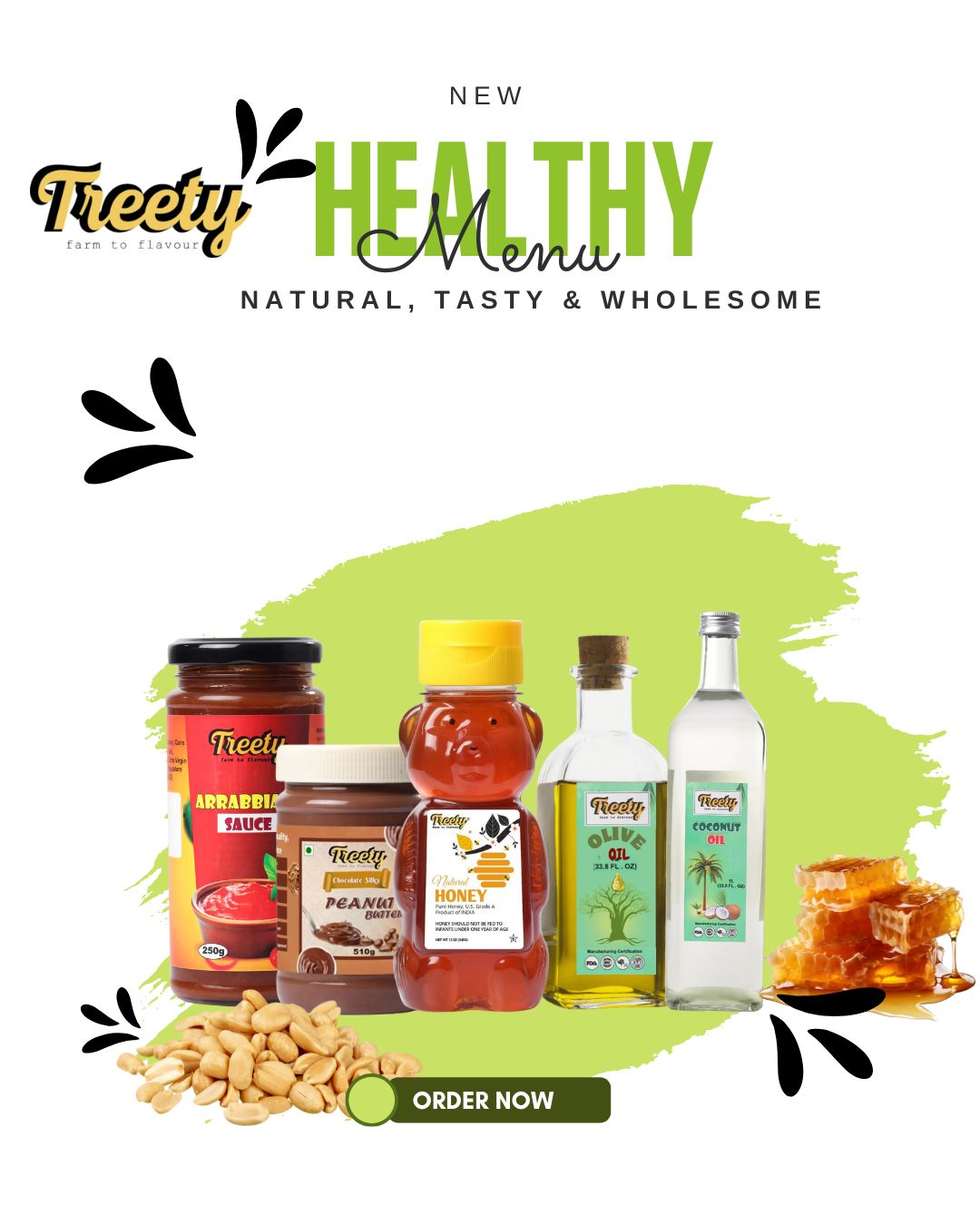 Treety foods| Conventional and Organic food supplier