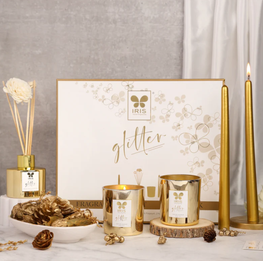 IRIS Home Fragrances Premium Diffusers, Candles & Gift