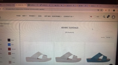 Arabic sandals