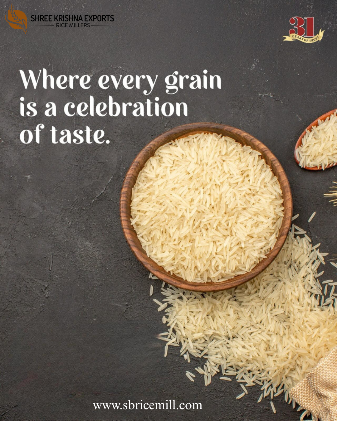 Best Basmati Rice Exporter from India – Shree Krishna