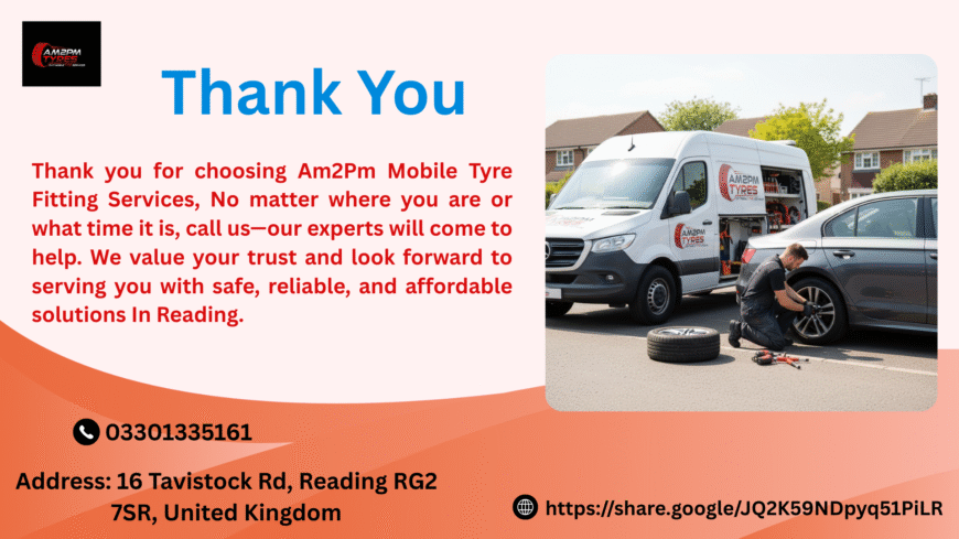 Best Mobile Tyre Fitting Service In Reading!