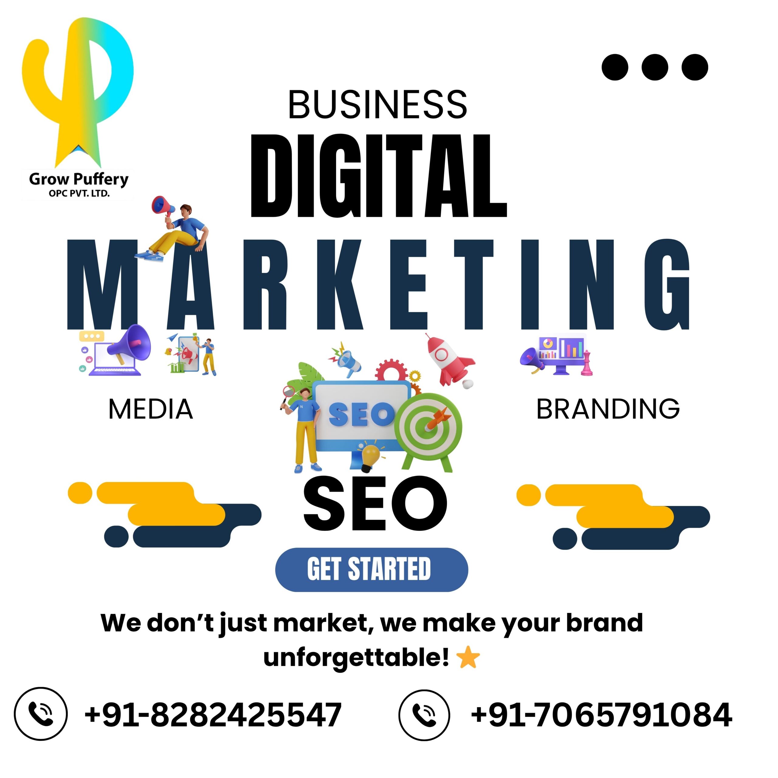 Grow Puffery OPC Pvt. Ltd. – Top-Rated Digital