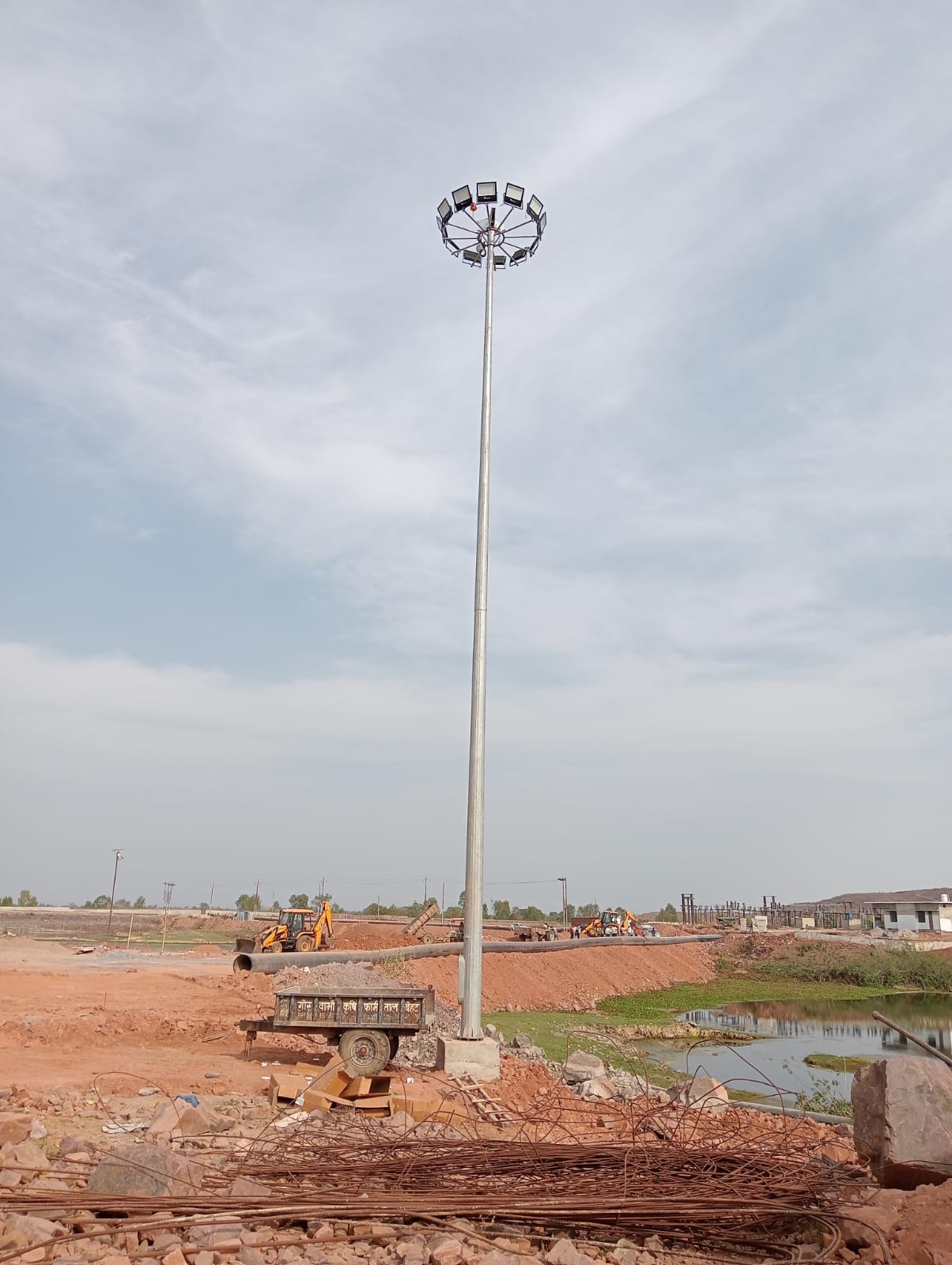 Galvanization Process for Kasper High Mast Poles