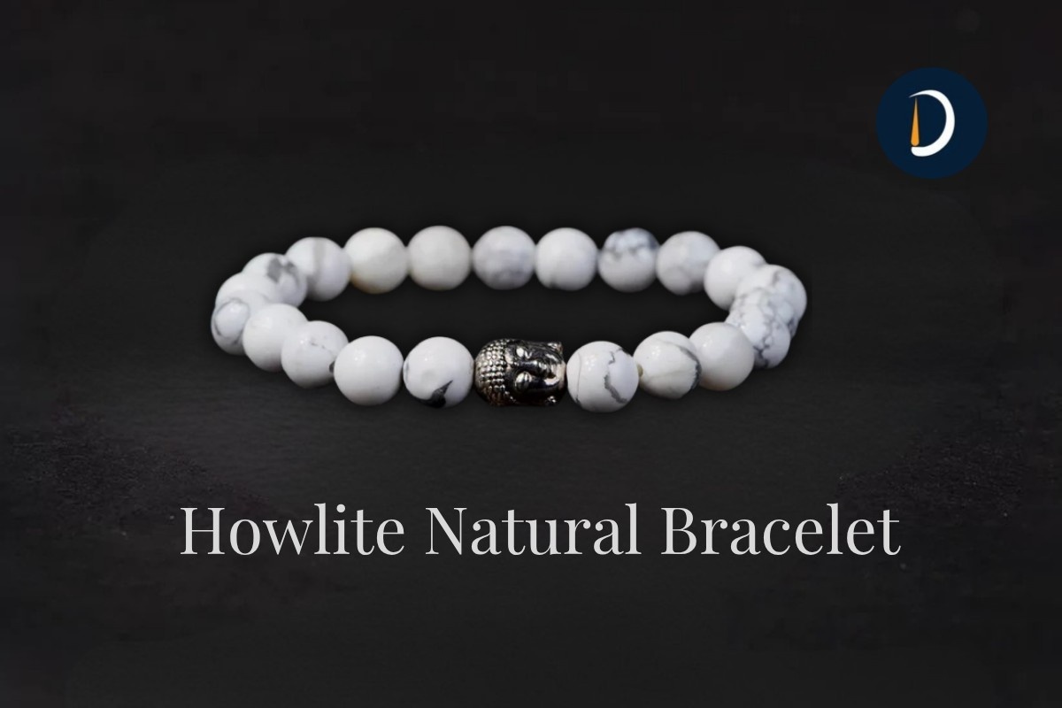 Get Howlite Natural Bracelet : Bring Peace And Focus