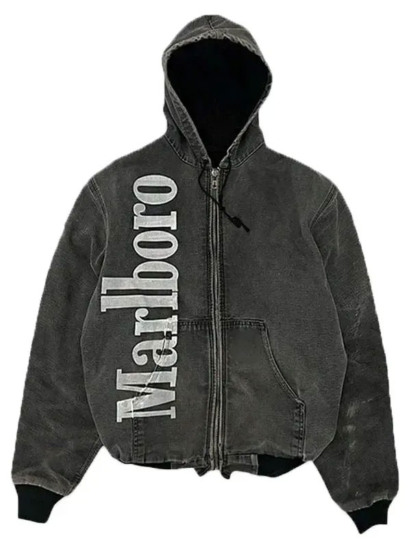 Marlboro Carhartt Grey Jacket – Redefine Rugged Style