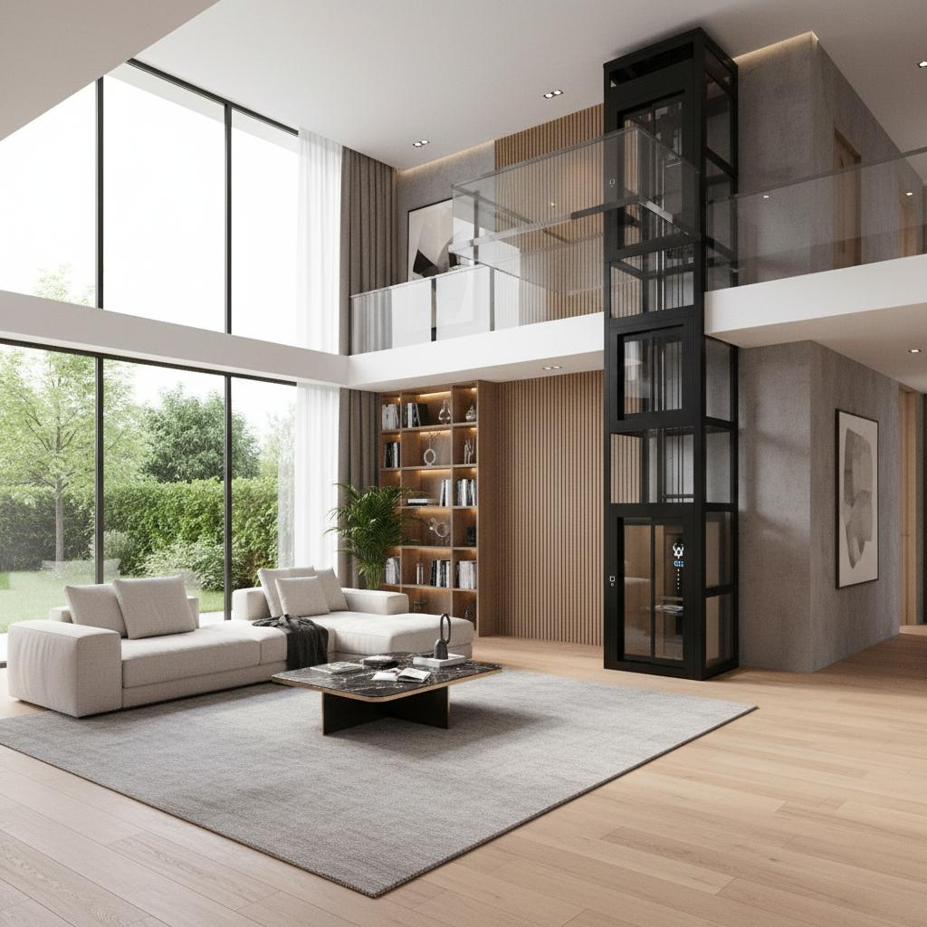 X3 Gearless Home Lift – Modern, Efficient, and Safe El