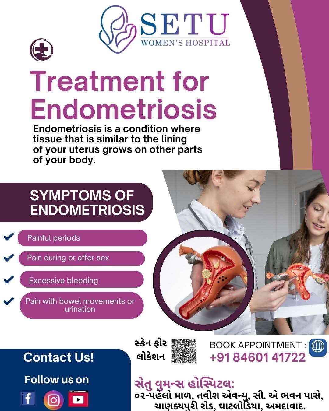Setu Women’s Hospital, Treatment For Endometriosis
