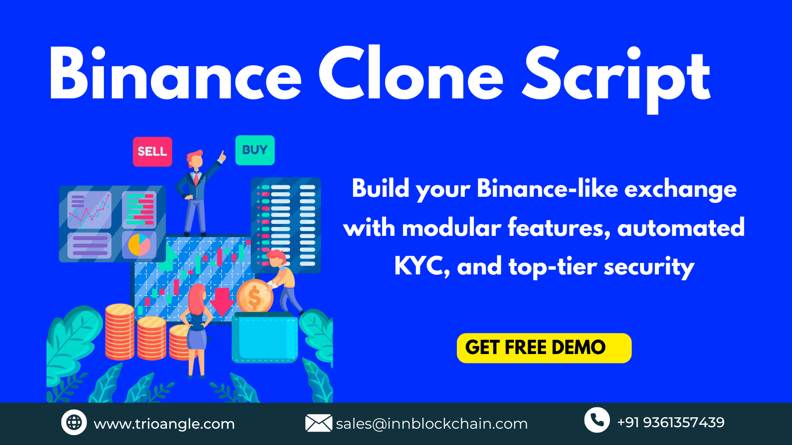 Binance Clone Script — Trioangle Technologies