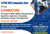 13,793 COIMBATORE Companies List