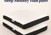 Sleepmate memory foam cushion and pillow