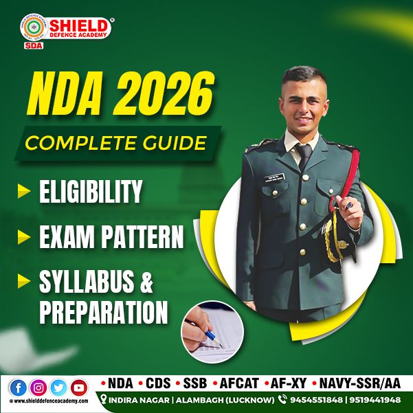 Best NDA Coaching in Lucknow | shield defence academy