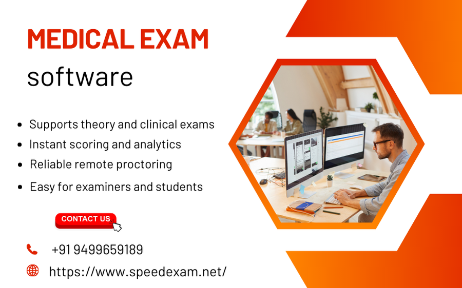 Professional Medical Exam Software for Colleges
