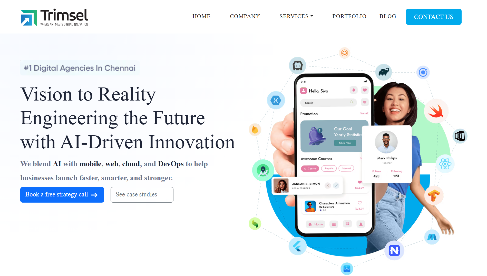 Software development company in Chennai – Trimsel