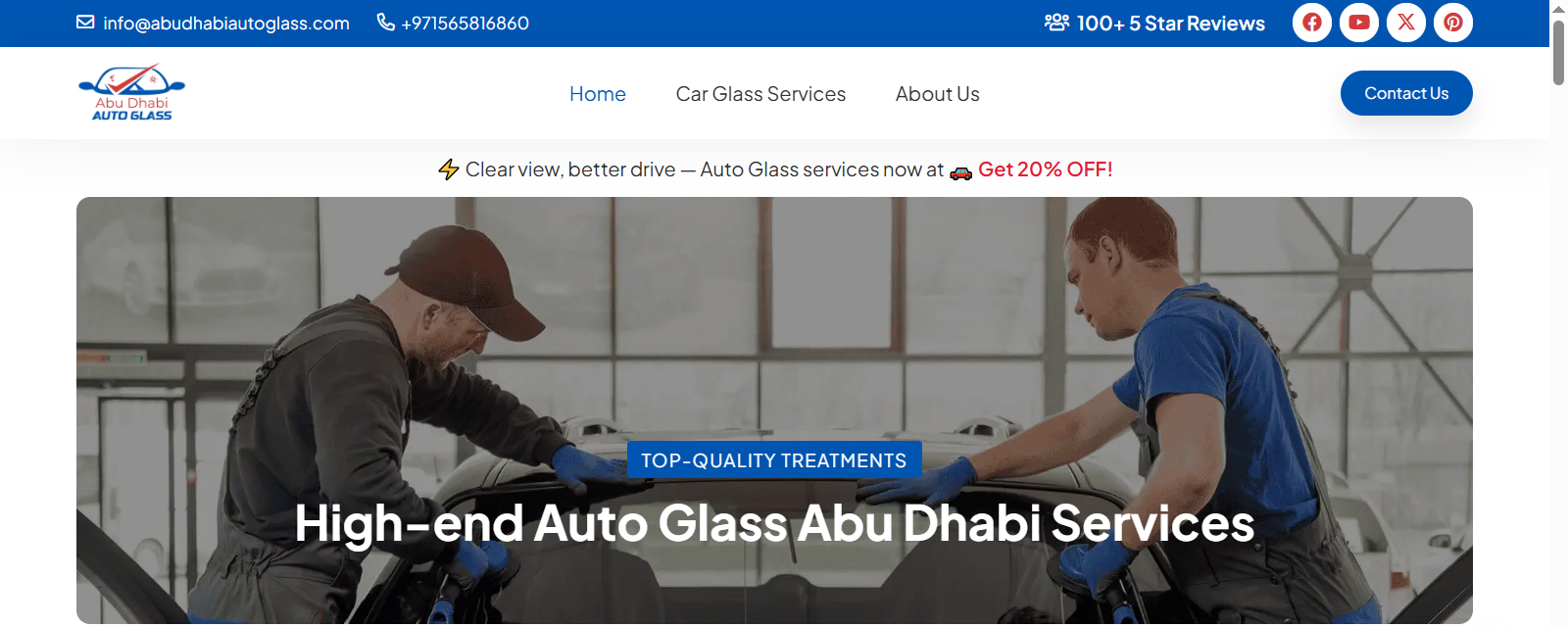 Car Glass Repair Abu Dhabi