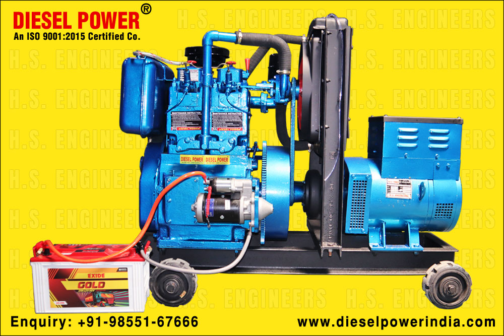 Diesel Engine Generators manufacturers exporters in In
