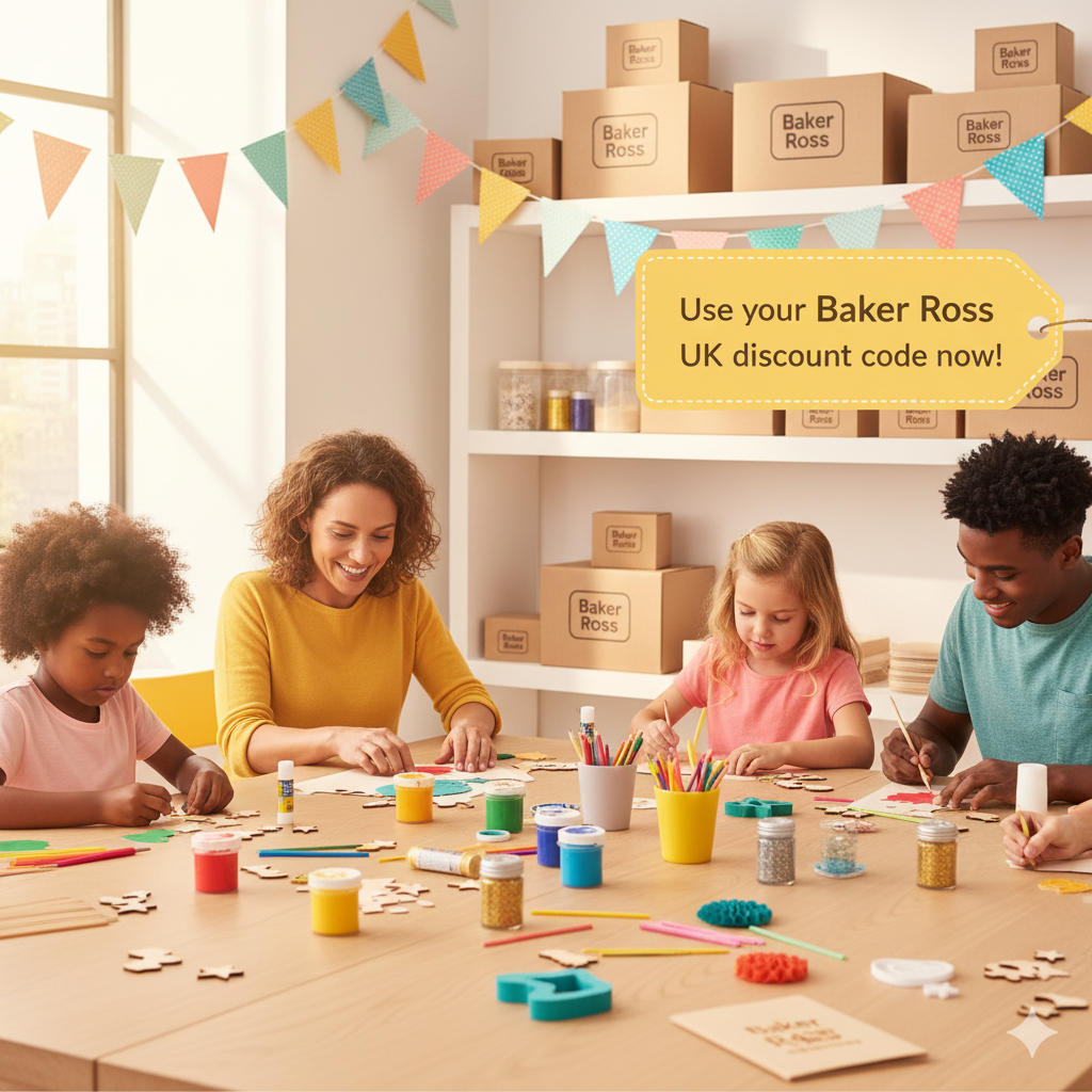 Baker Ross UK Discount Code – Save on Arts & Crafts Su