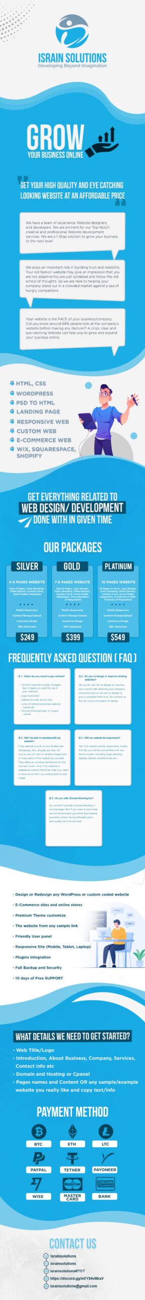 Get a Professional Website Built Fast — Start Growing