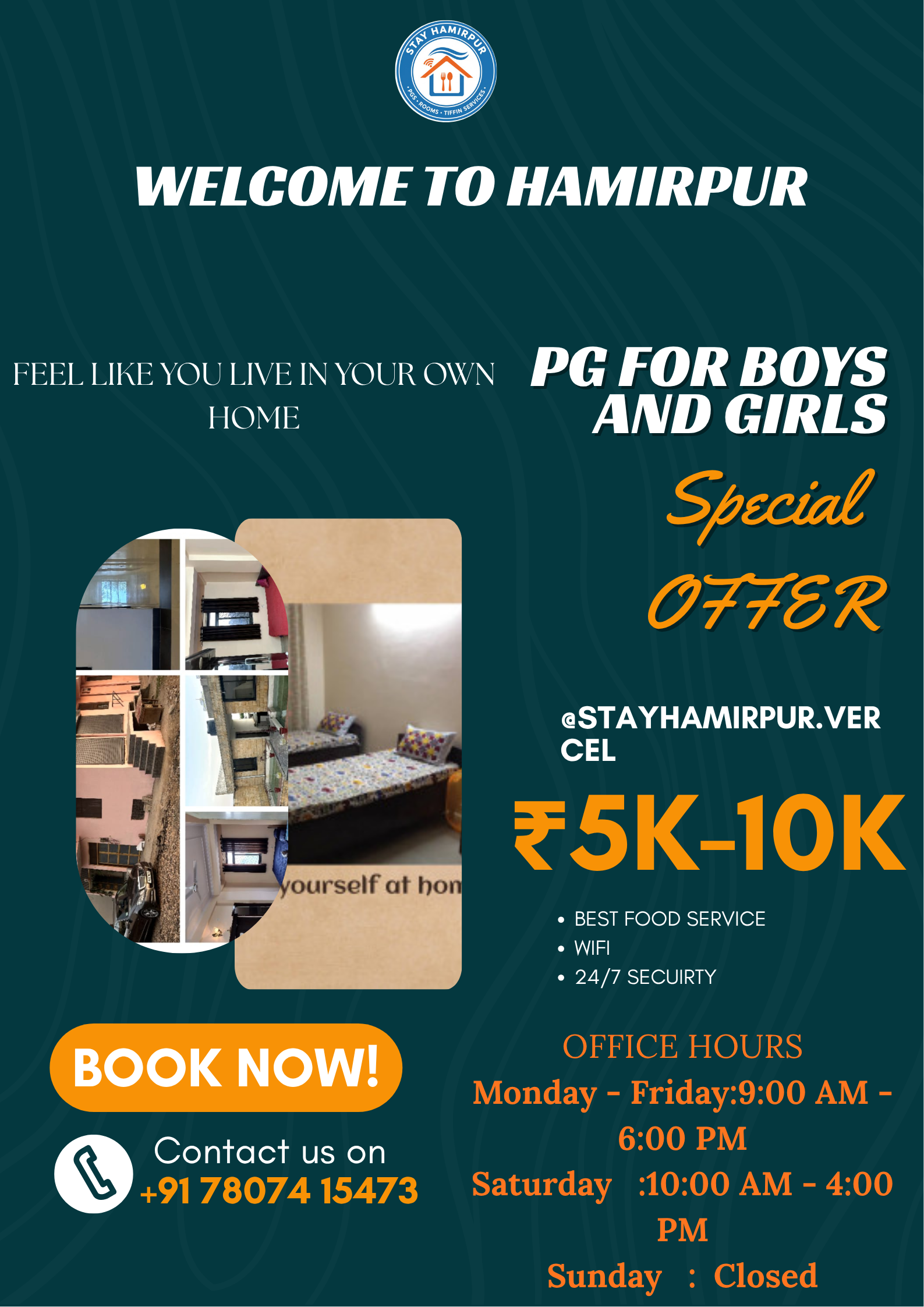 BEST PG FOR BOYS AND GIRLS IN HAMIRPUR