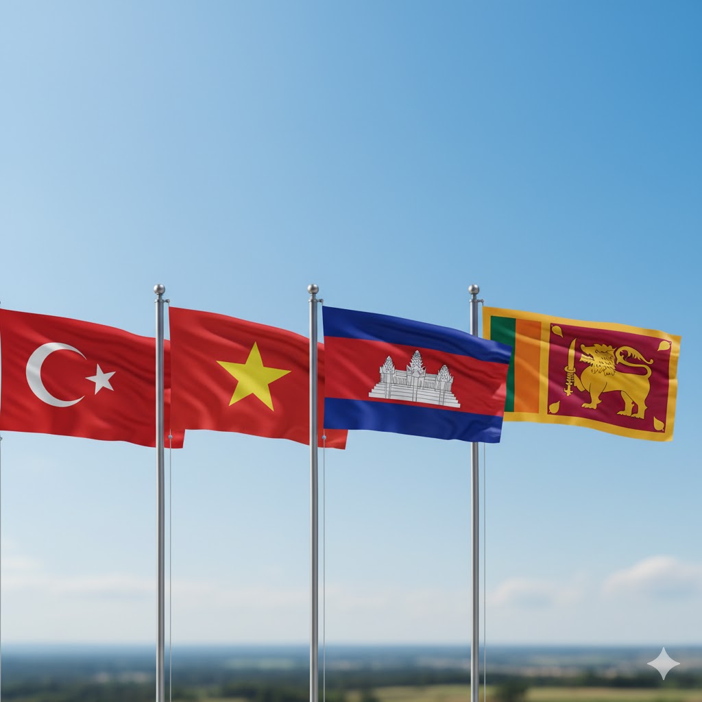 Discover Four Gems of Asia