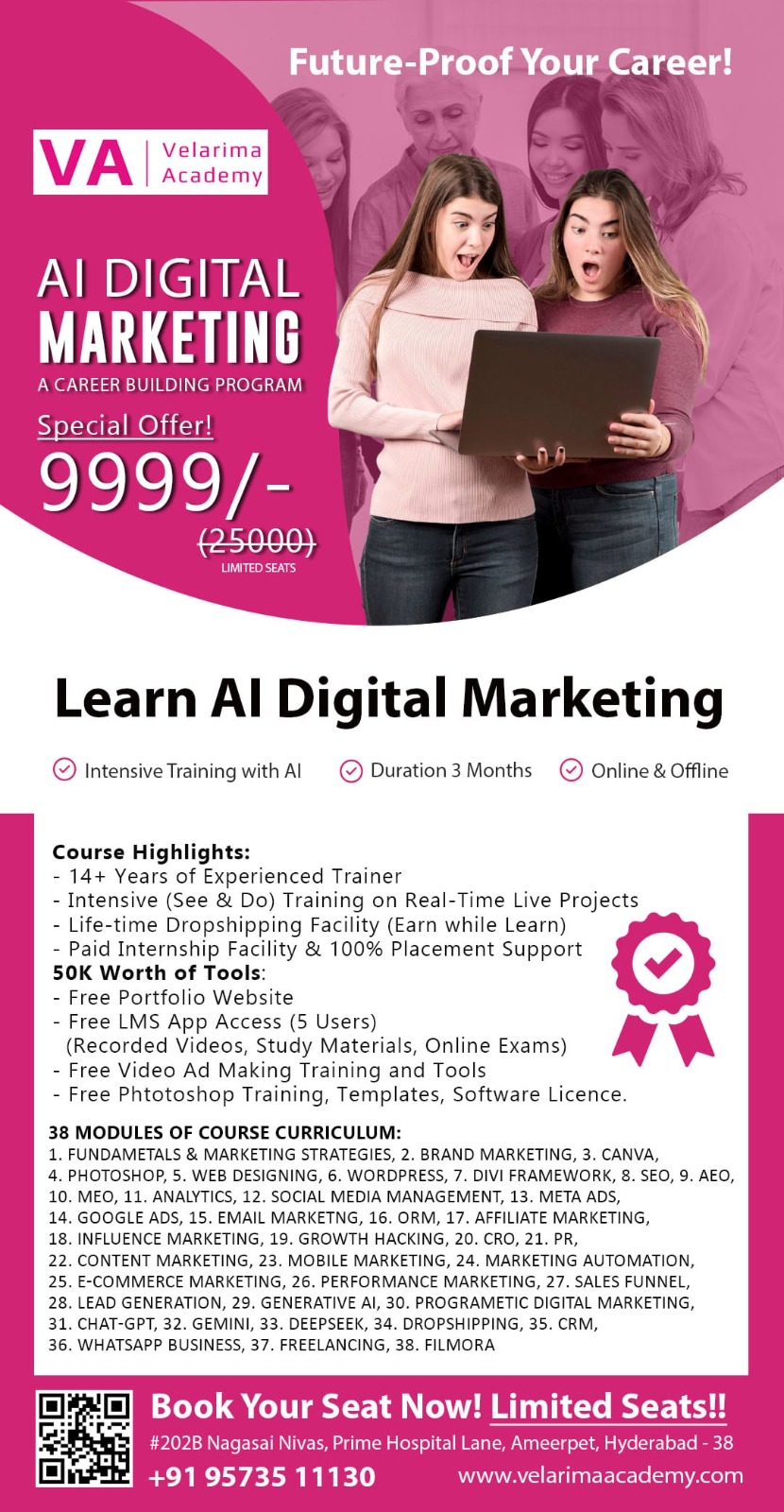 Learn Full Stack Digital Marketing In Hyderabad
