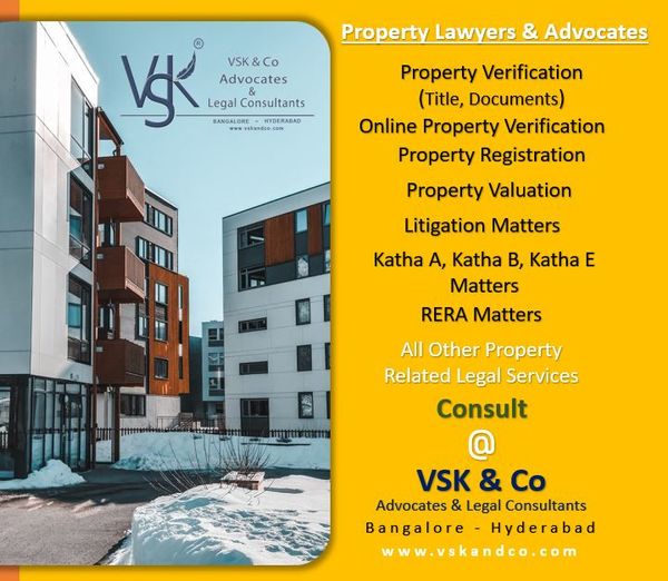 Property lawyers in bangalore