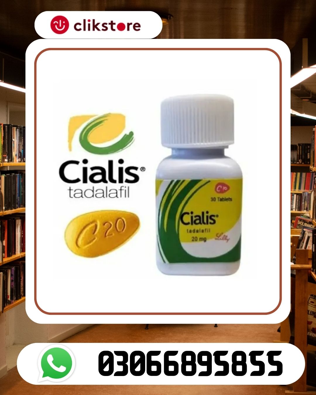 Cialis 20 Mg 30 Tablets In Pakistan / 03066895855