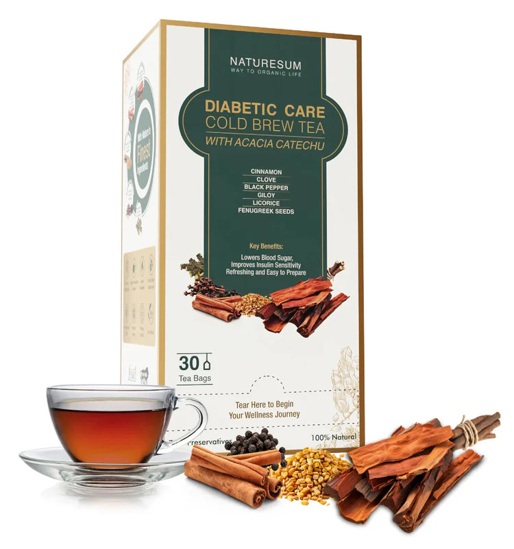 DIABETES CARE COLD BREW TEA WITH ACACIA CATECHU