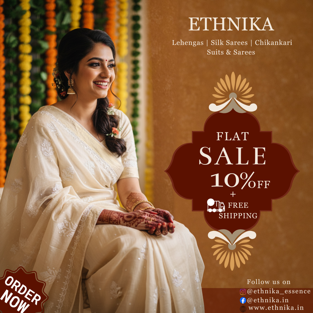 The Chikankari Saree That Blends Tradition with Now