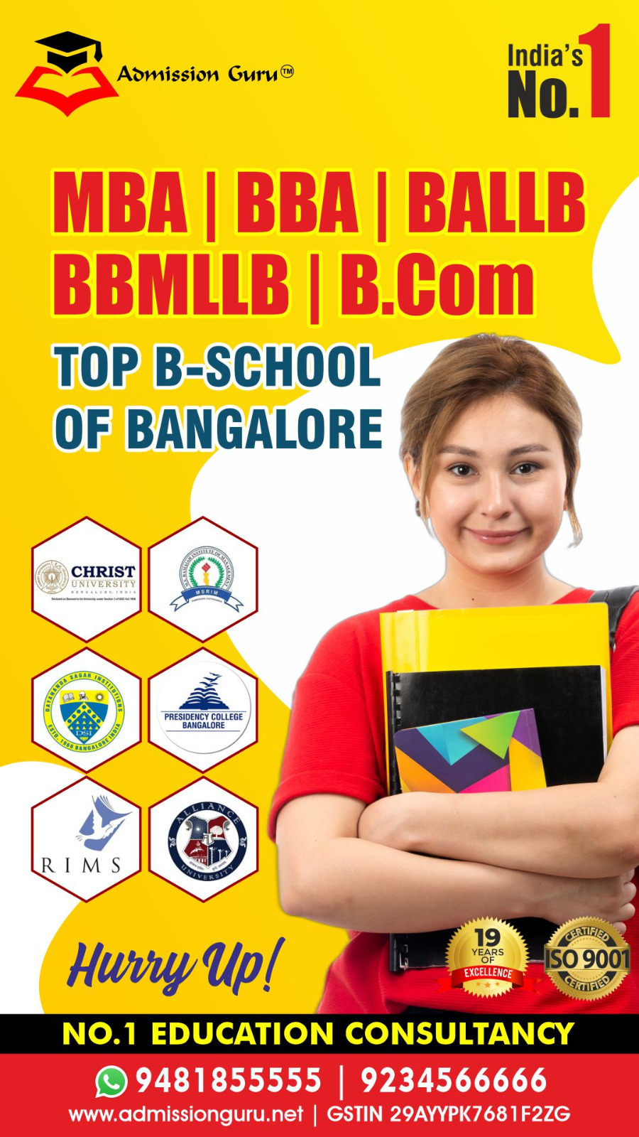 Admission in Christ University Bangalore