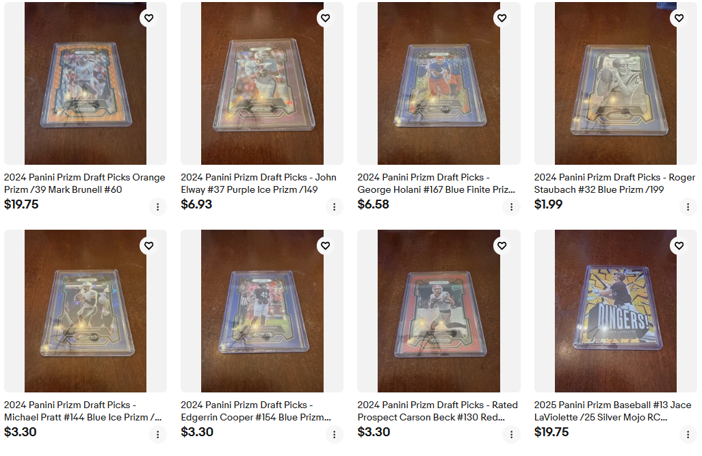 Authentic NFL Jerseys & Sports Cards for Sale 99%