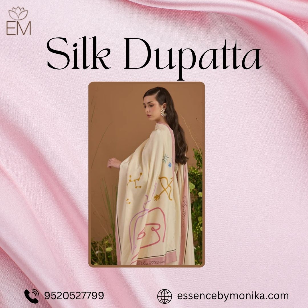 Buy Trendy Silk Dupatta – Perfect for Any Occasion