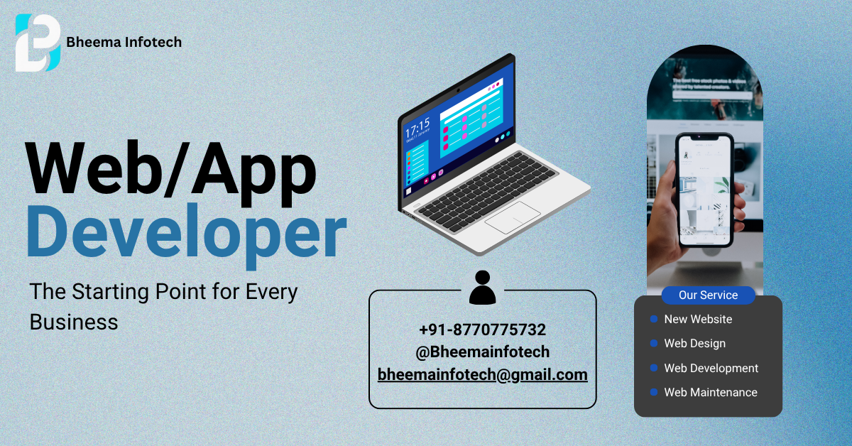 Bheema Infotech offers custom software development,