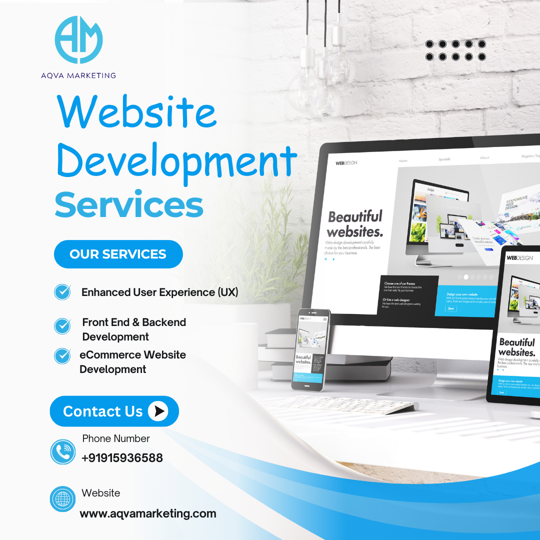 Website Development Services by AQVA Marketing