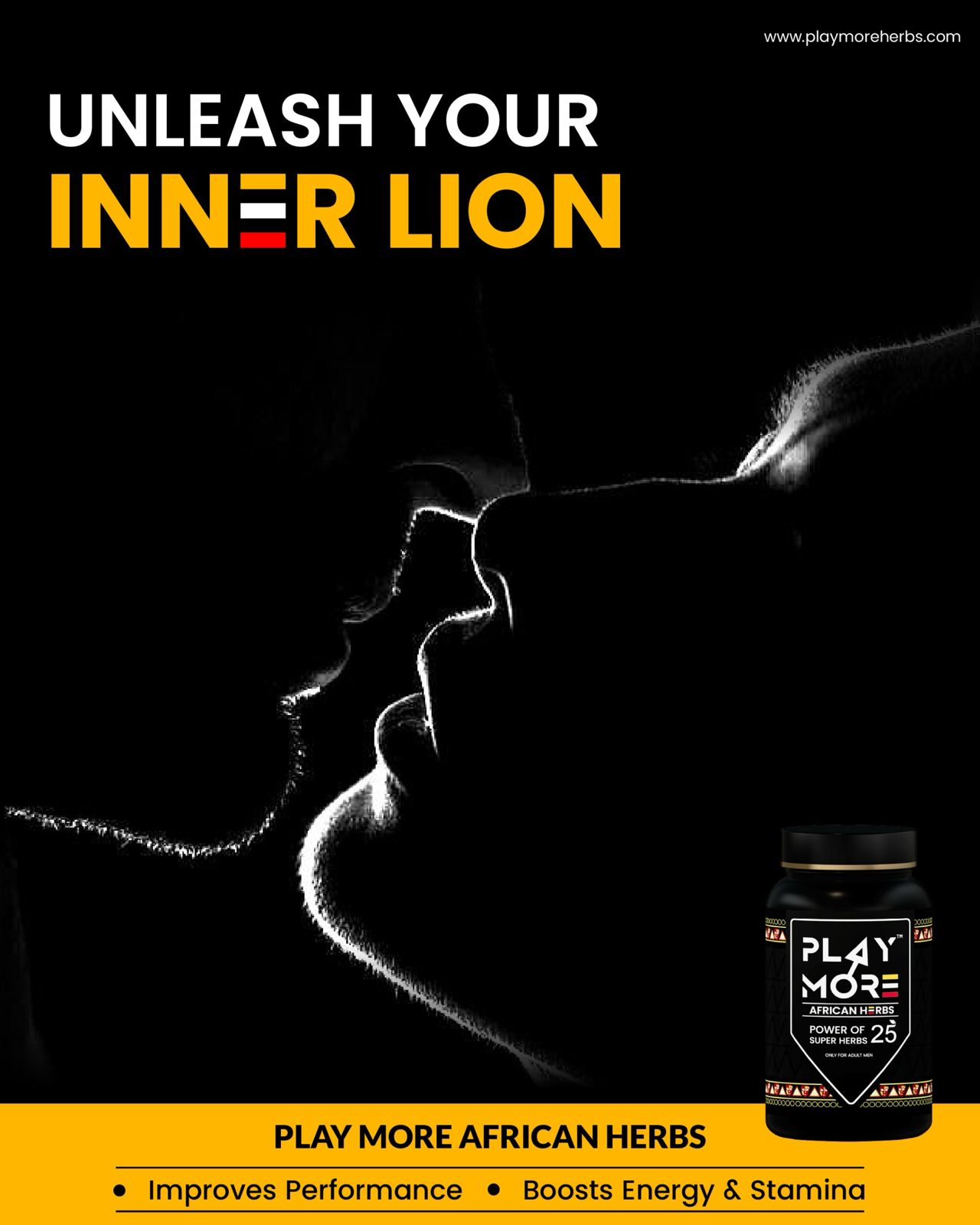 Play More – Natural Men’s Health Supplement