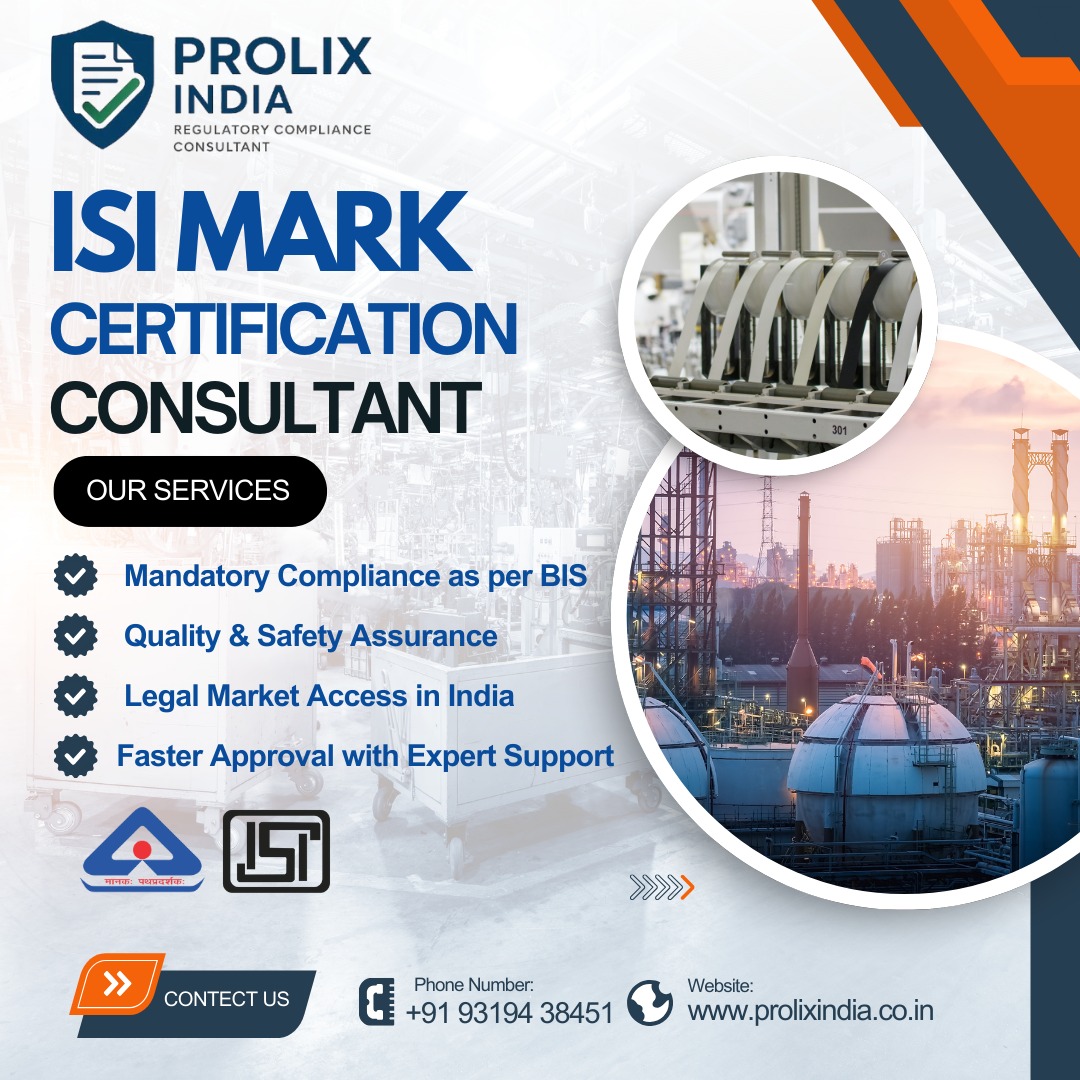 ISI Mark Certification in India: Process, Registration