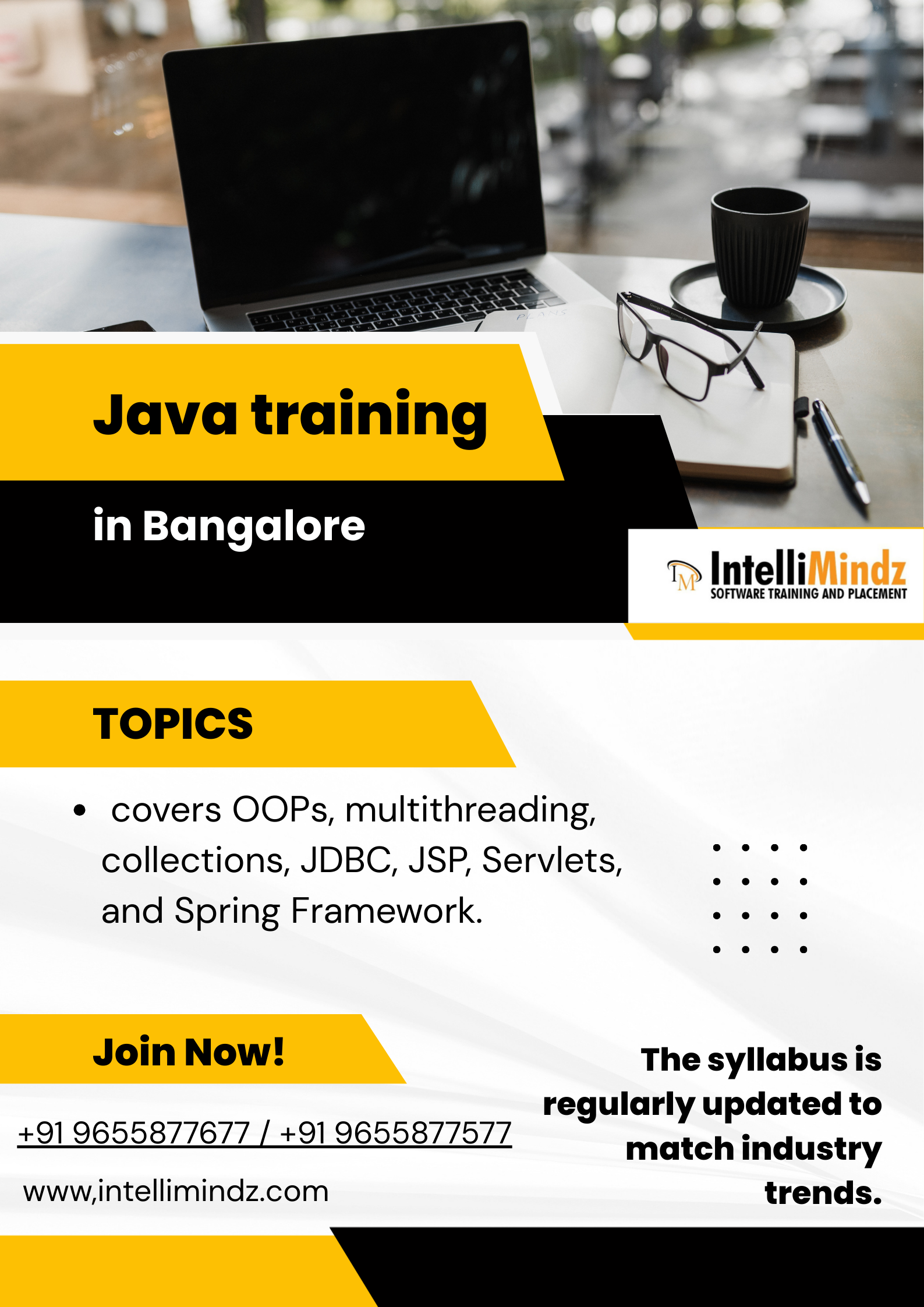 A leading software training institute