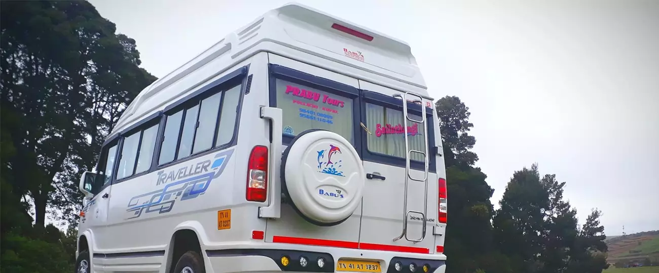 Vehicle Rental & Tour Packages from Coimbatore