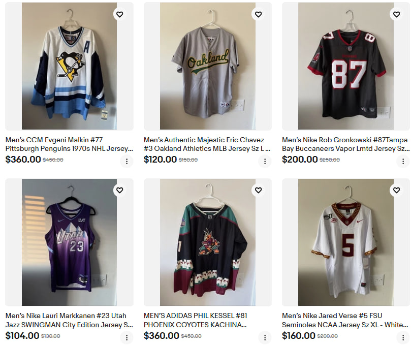 Authentic NFL Jerseys & Sports Cards for Sale 99%