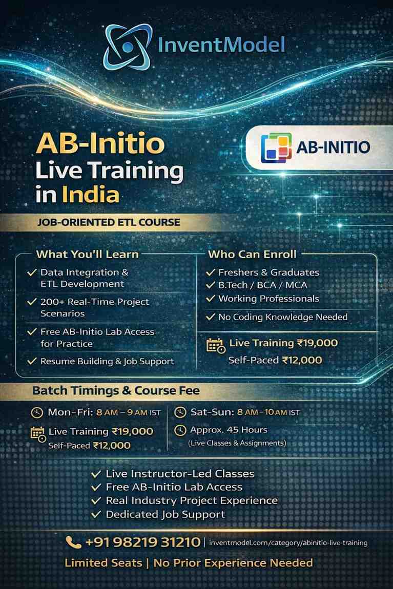 AB-Initio Live Training in India | Job-Oriented ETL Co