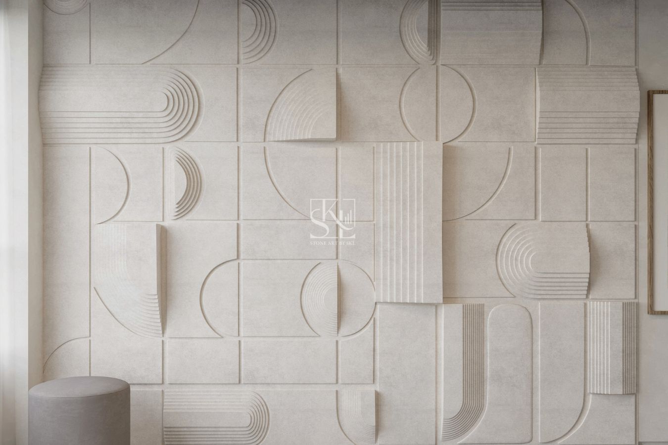 Premium Abstract Art Design Panels by Stone Art By SKL