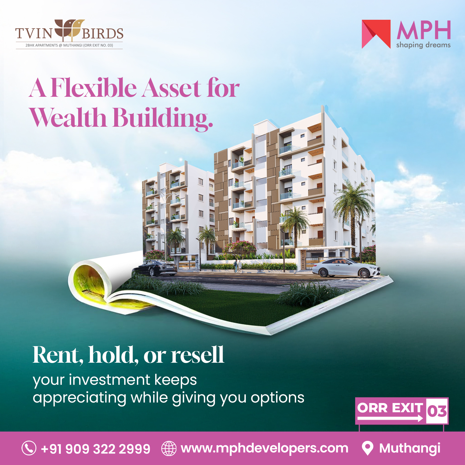 Real Estate Developers in Hyderabad | Buy 2 BHK Flats