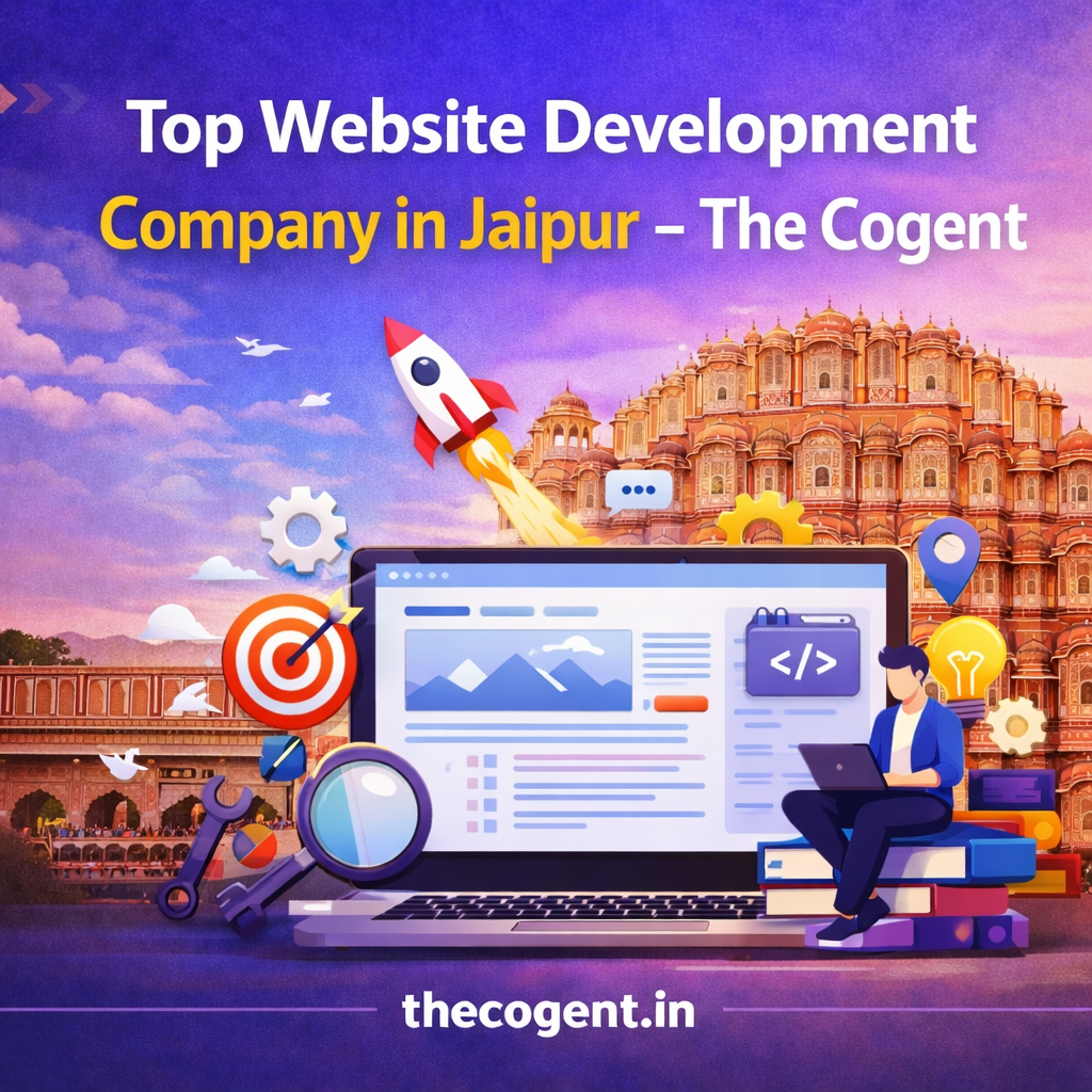Top Website Development Company in Jaipur – The Cogent