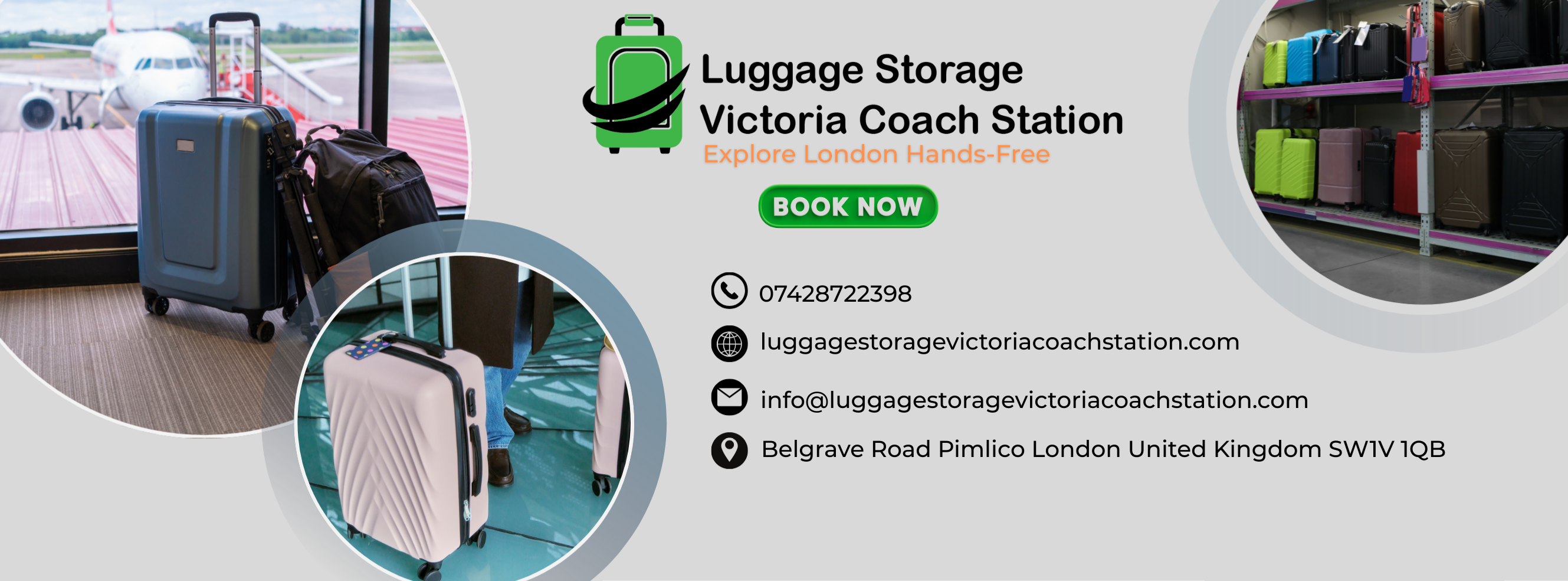 Luggage Storage Victoria Coach Station London