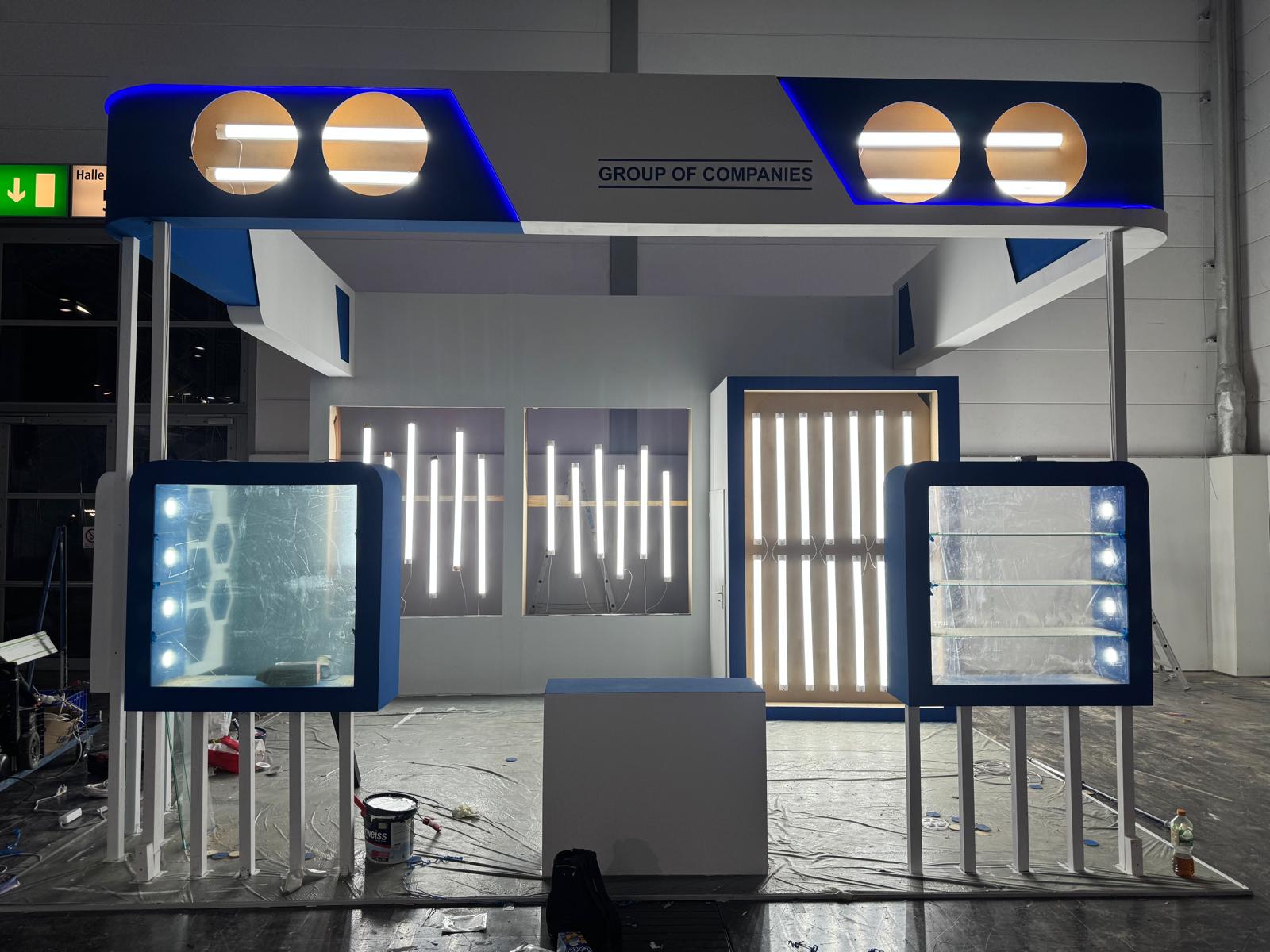 Custom Exhibition Booth Design, Fabrication & On-Site